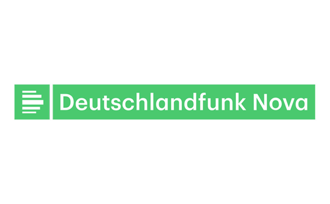 Deutschlandfunk Nova Broadcasting Logo, ein deutscher Radiosender mit Schwerpunkt auf zeitgen�ssischer Musik und Kultur.