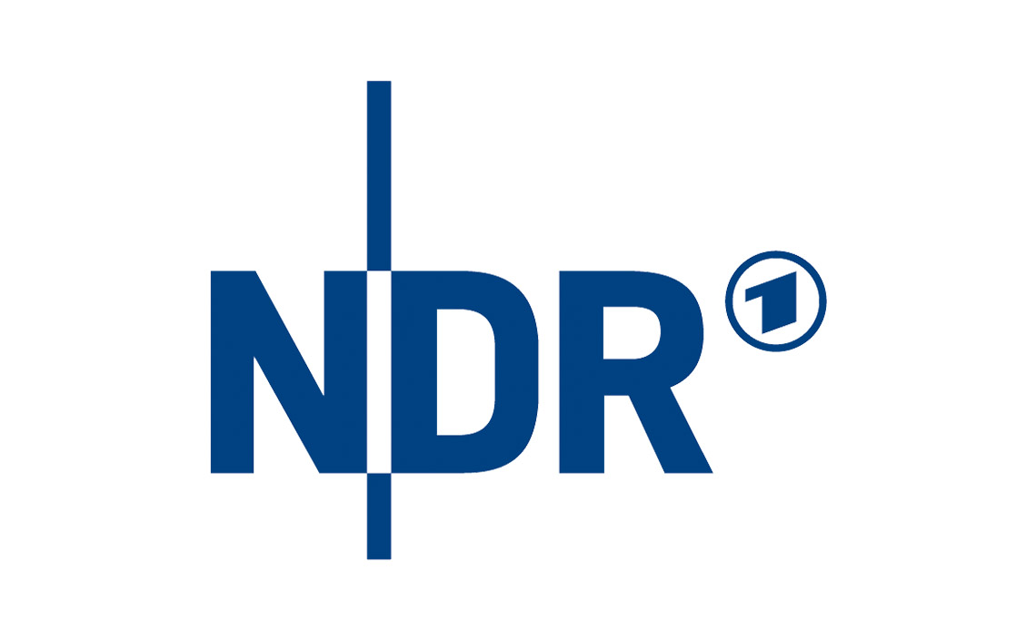 Logo des Fernsehsenders NDR, einem regionalen �ffentlich-rechtlichen Rundfunk in Norddeutschland.