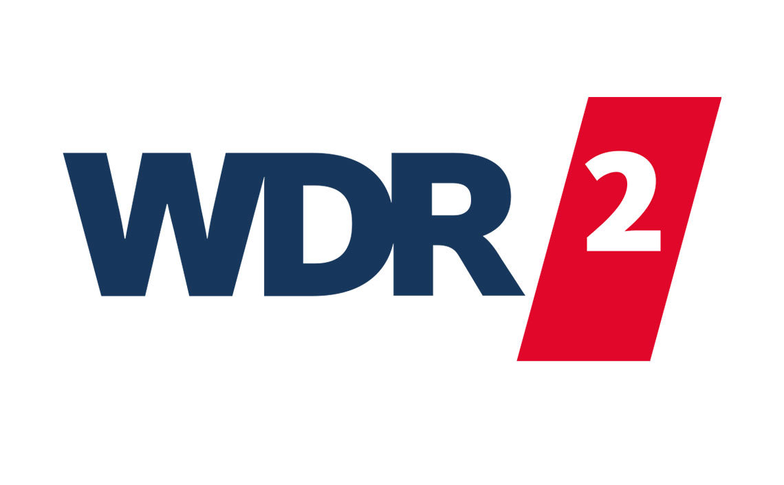 Programmlogo von Radio WDR2, ein Radiosender des WDR, einem regionalen �ffentlich-rechtlichen Rundfunksender in Nordrhein-Westfalen, Deutschland